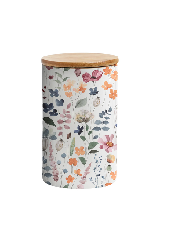 Harman Watercolor Garden Canister -850mls
