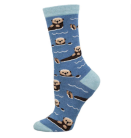 Socksmith Canada Inc Just An Otter Day-Bamboo-Women's/5-10.5