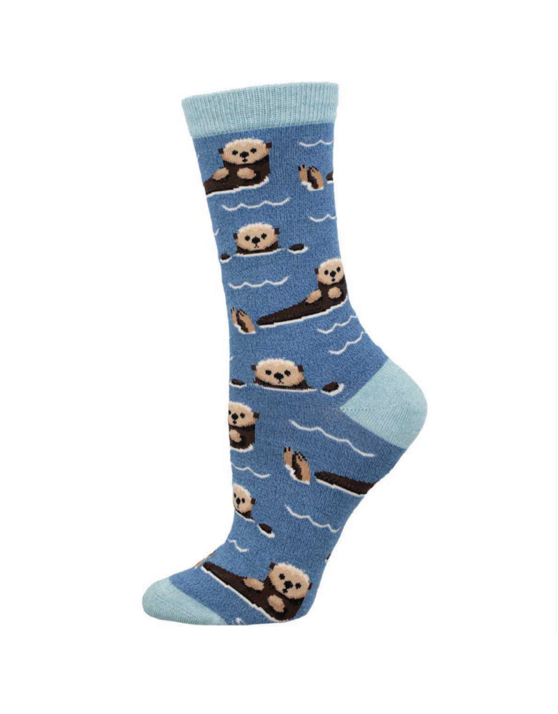 Socksmith Canada Inc Just An Otter Day-Bamboo-Women's/5-10.5