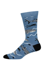 Socksmith Canada Inc Whale Shark Bamboo-Men's/7-12.5