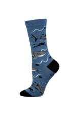 Socksmith Canada Inc Whale Shark Bamboo-Women's/5-10.5