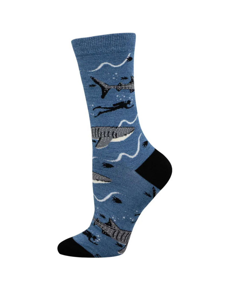 Socksmith Canada Inc Whale Shark Bamboo-Women's/5-10.5