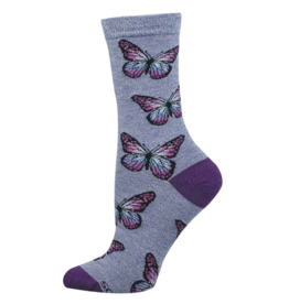 Socksmith Canada Inc Wonderful Wings-Bamboo-Women's/5-10.5