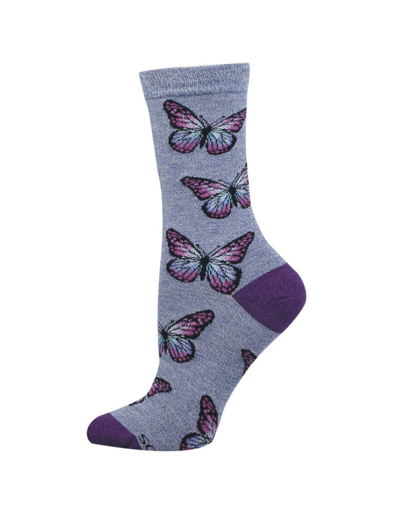 Socksmith Canada Inc Wonderful Wings-Bamboo-Women's/5-10.5