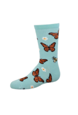 Socksmith Canada Inc Bee Kind to Monarchs-Kids/7-10years
