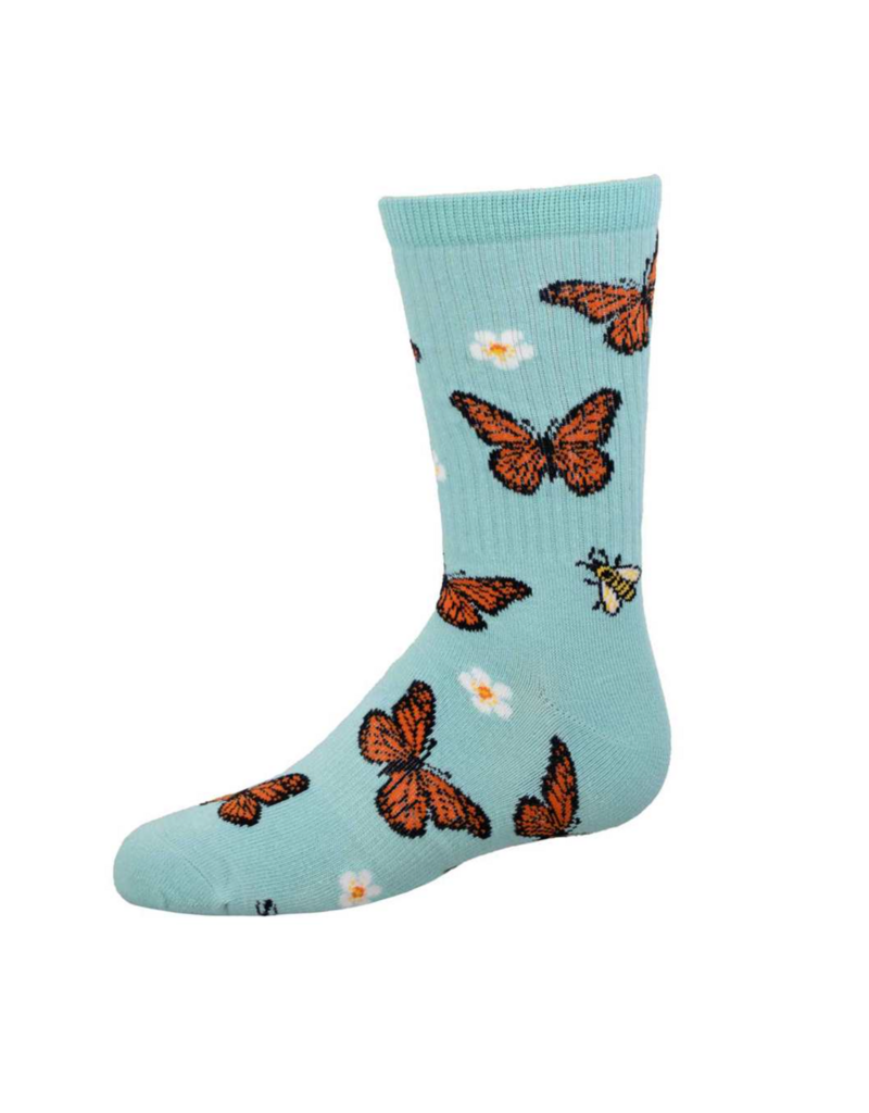 Socksmith Canada Inc Bee Kind to Monarchs-Kids/7-10years