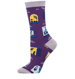 Socksmith Canada Inc Window Cats-Women's