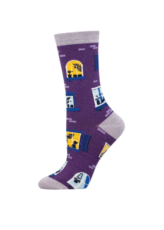 Socksmith Canada Inc Window Cats-Women's