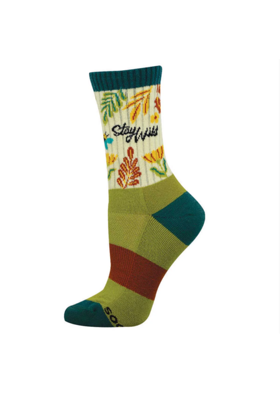 Socksmith Canada Inc Stay Wild-Merino-Women's/5-10.5