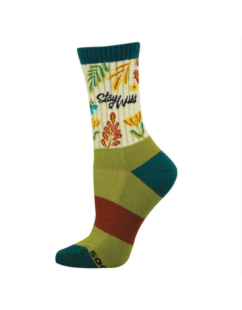 Socksmith Canada Inc Stay Wild-Merino-Women's/5-10.5