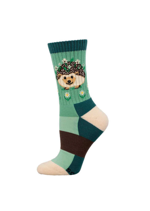 Socksmith Canada Inc Flowery Hedgehog-Merino-Women's/5-10.5