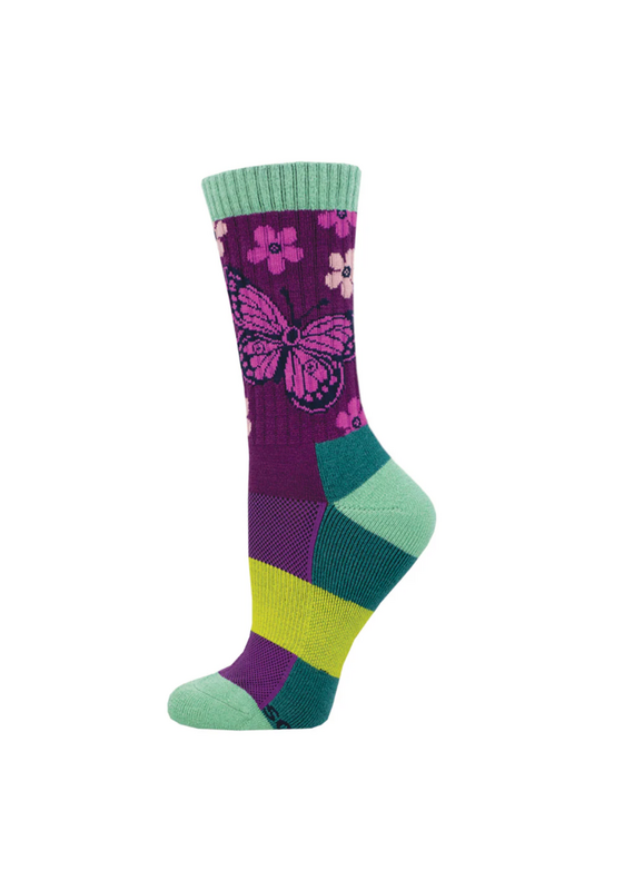 Socksmith Canada Inc Wild Wings-Merino-Women's/5-10.5