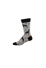 Socksmith Canada Inc Doberman-Light Heather Grey-Men's/7-12.5