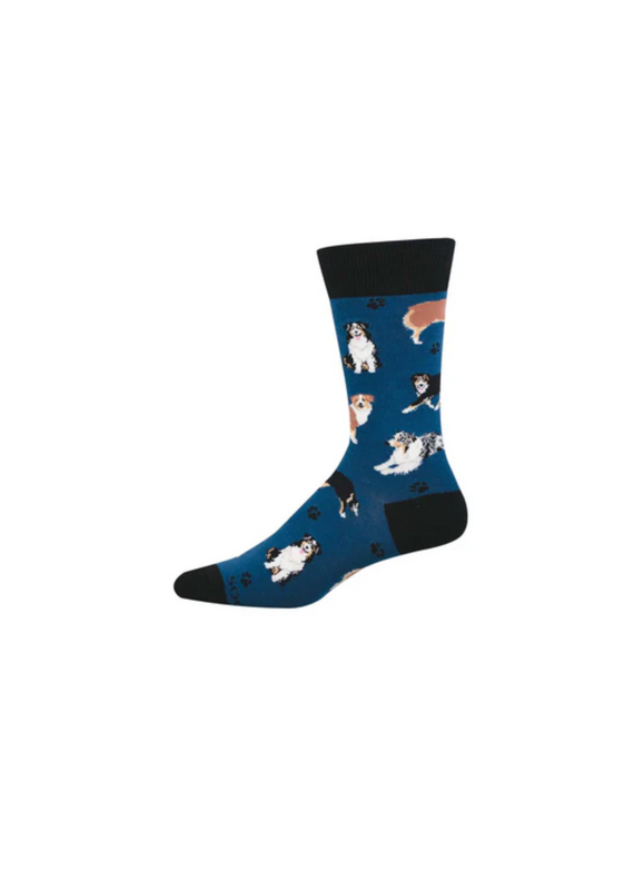 Socksmith Canada Inc AUSSIES-Blue-Men's/7.5-11