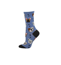 Socksmith Canada Inc Bully Mugs-Blue Heather-Women's/5-10.5