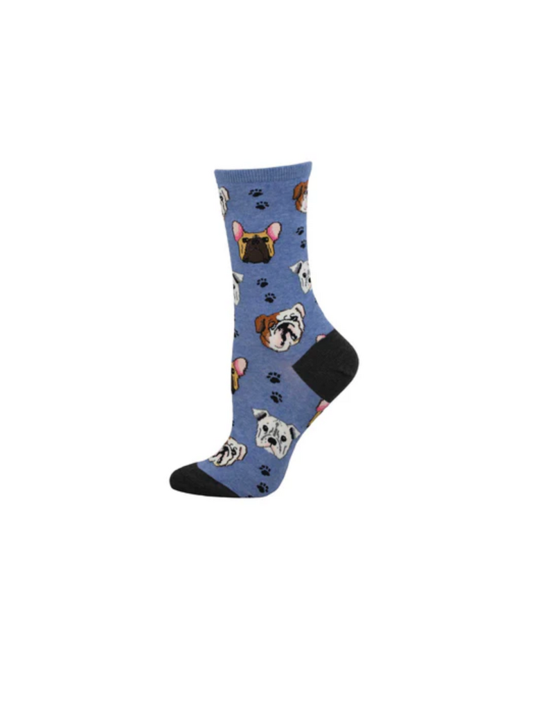 Socksmith Canada Inc Bully Mugs-Blue Heather-Women's/5-10.5