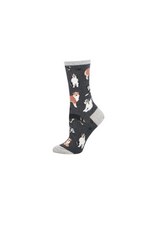 Socksmith Canada Inc AUSSIES-Charcoal Heather Womes's/5-10.5