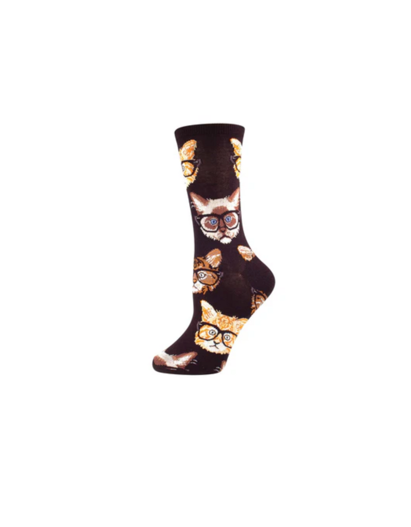 Socksmith Canada Inc Kittenster-Black-Men's/7-12.5