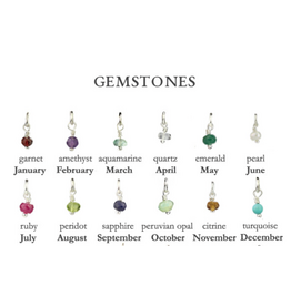 Marmalade Teeny Birthstone Charm