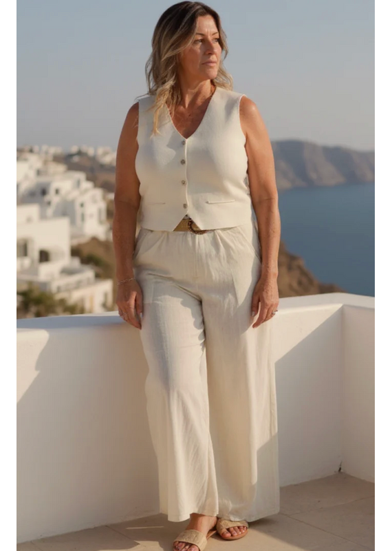 Catherine Lillywhite's Knit Button Down Vest