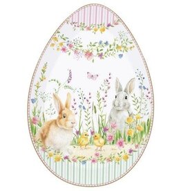 Studio 1811 Happy Easter Egg Shape Platter