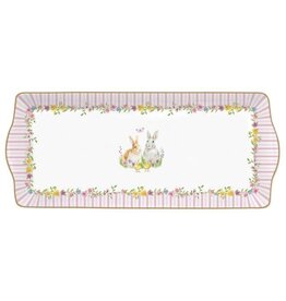Studio 1811 Happy Easter Platter-13.8x5.9"