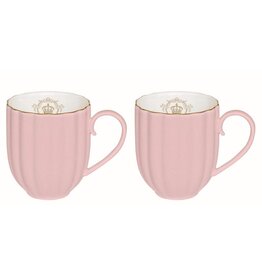 Studio 1811 Royale Mugs-Set of 2-Pink-300ml