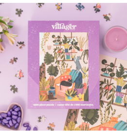 Villager Balcony Cats-1000 piece