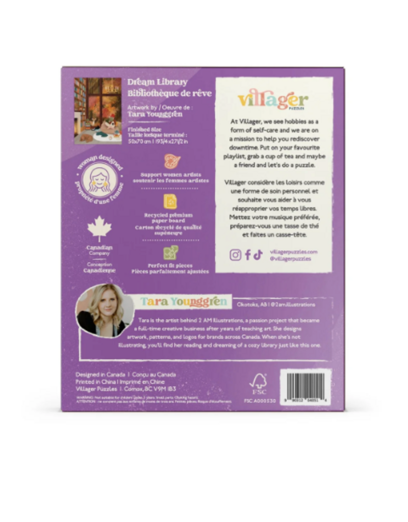 Villager Dream Library-1000 Pieces