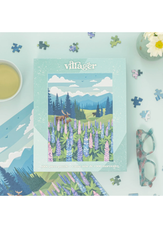 Villager Lupins Meadow-1000 Pieces