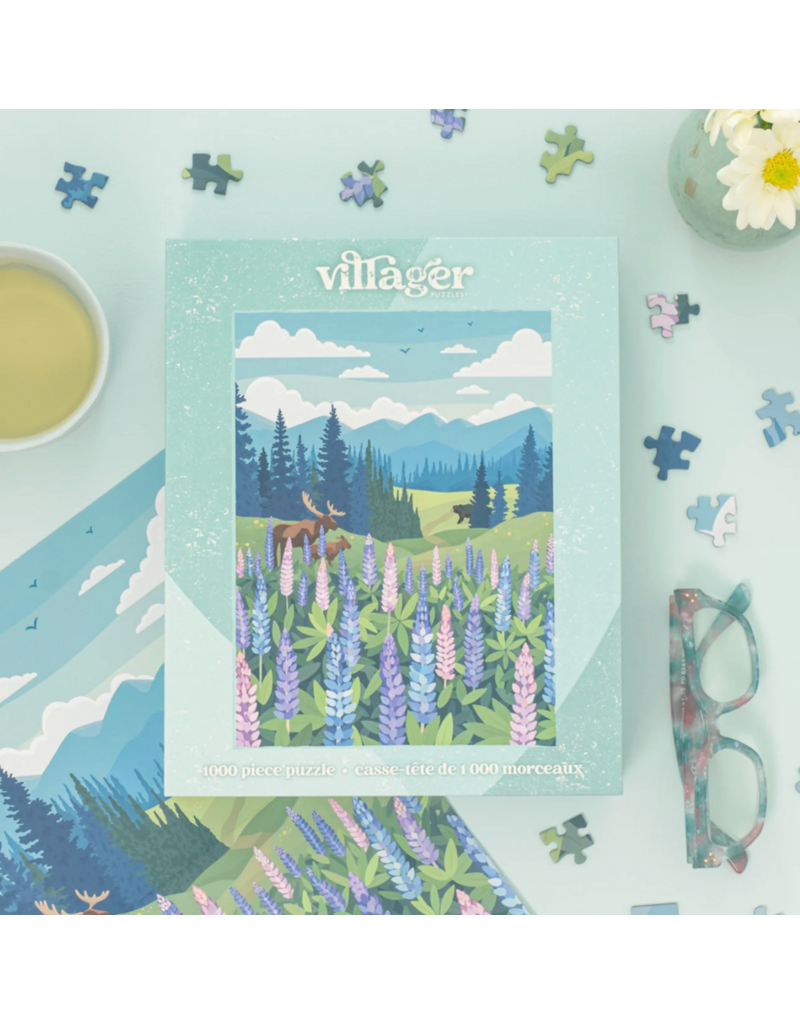 Villager Lupins Meadow-1000 Pieces