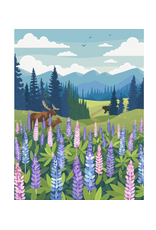 Villager Lupins Meadow-1000 Pieces