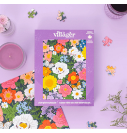 Villager Midnight Blooms-500 Pieces