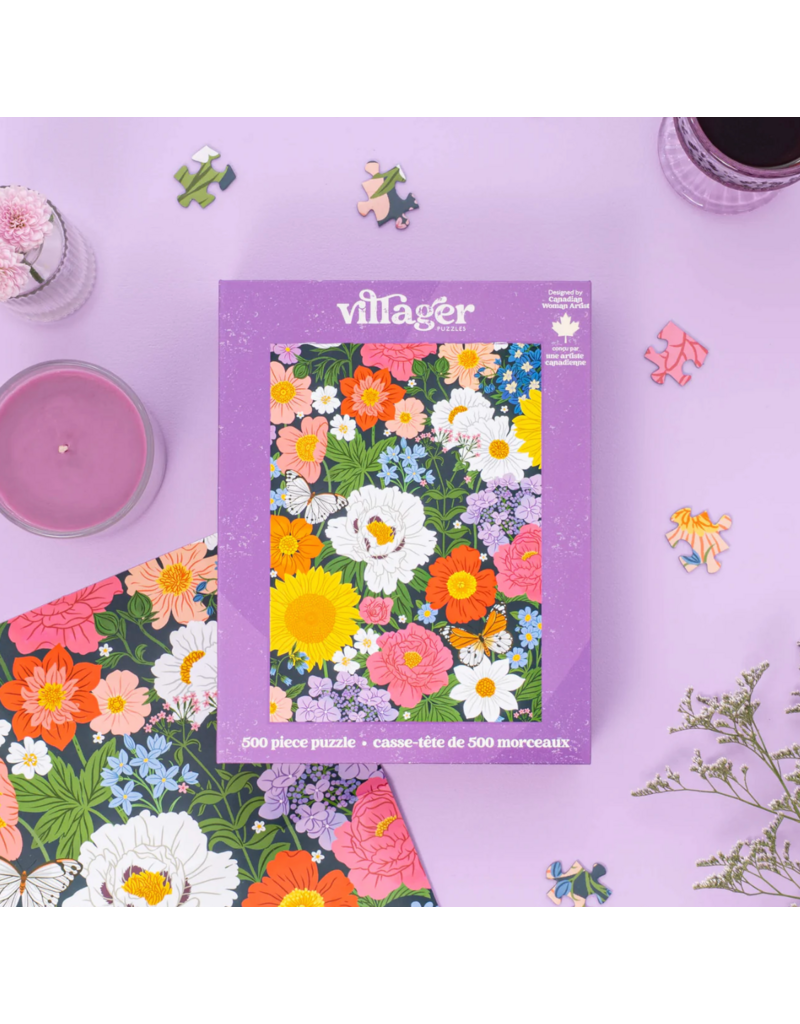 Villager Midnight Blooms-500 Pieces