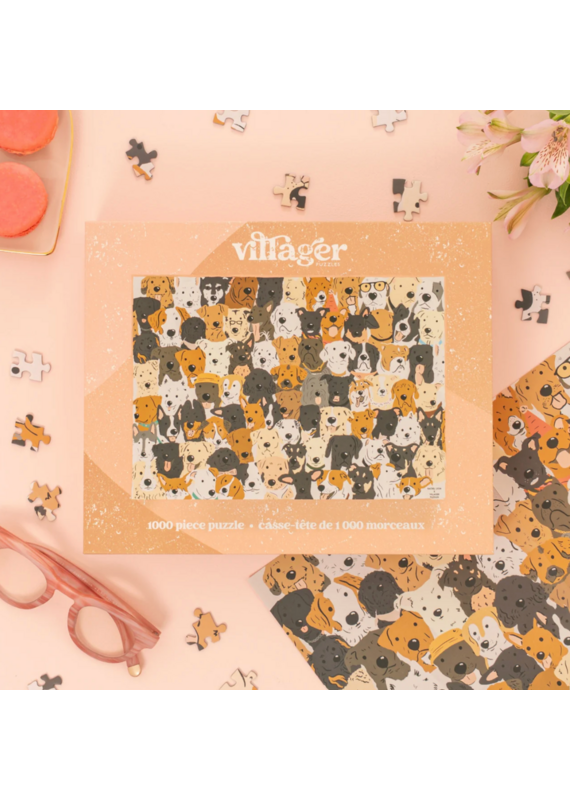 Villager Rescue Dog-1000 Pieces