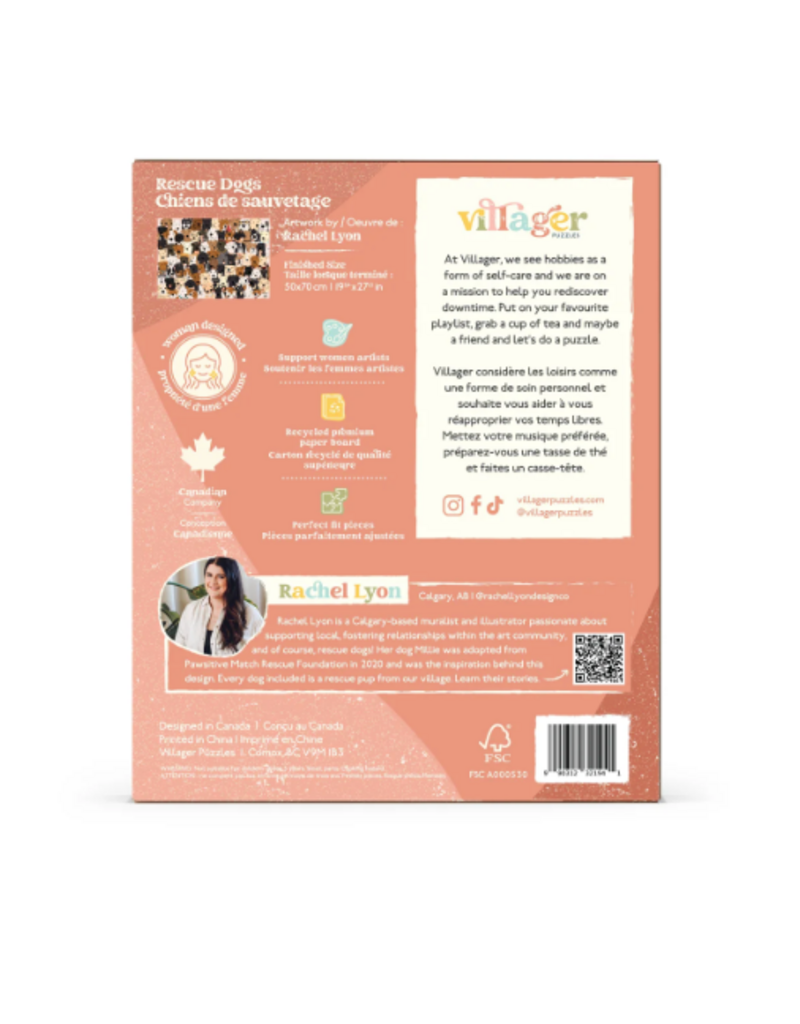 Villager Rescue Dog-1000 Pieces