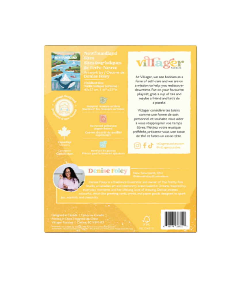 Villager Newfoundland Sites-500 pieces