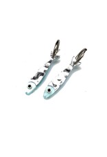 Dconstruct Sardine Earrings Silver- Small