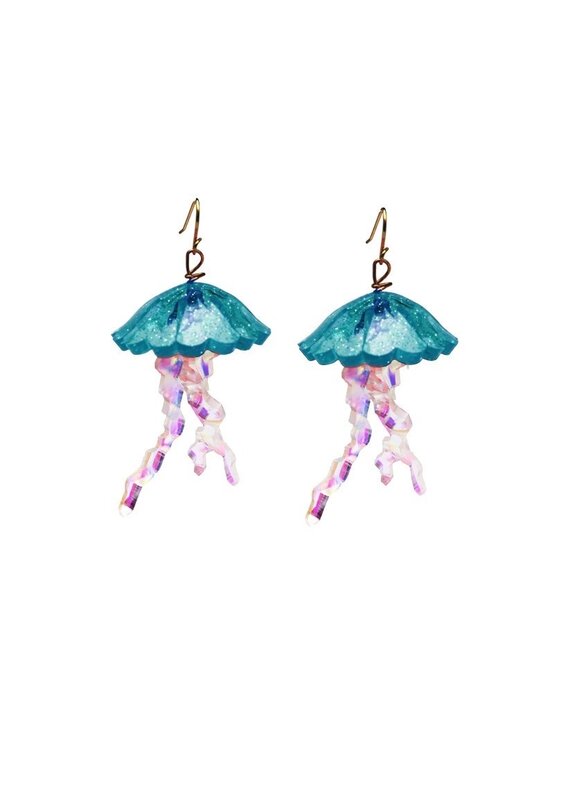 Dconstruct Jellyfish Earring Blue