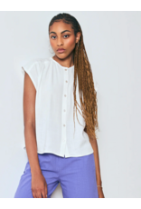 Dagg and Stacey Campbell Button Up-Chalk