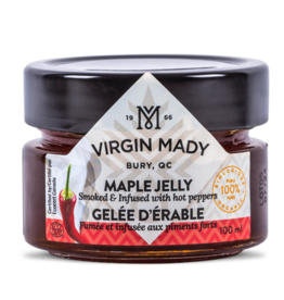 Virgin Mady Maple Jelly Smoked and Infused with Hot Peppers-100ml