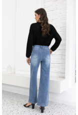 Orange Fashion Diamond Denim