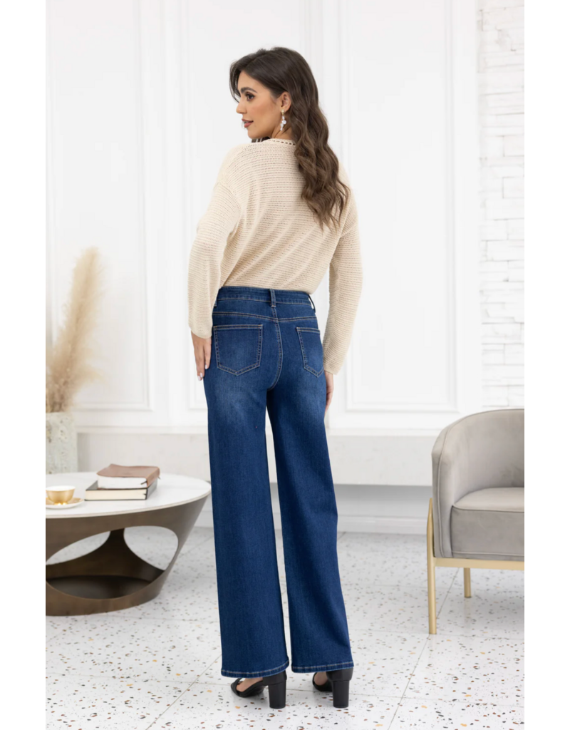 Orange Fashion Diamond Denim