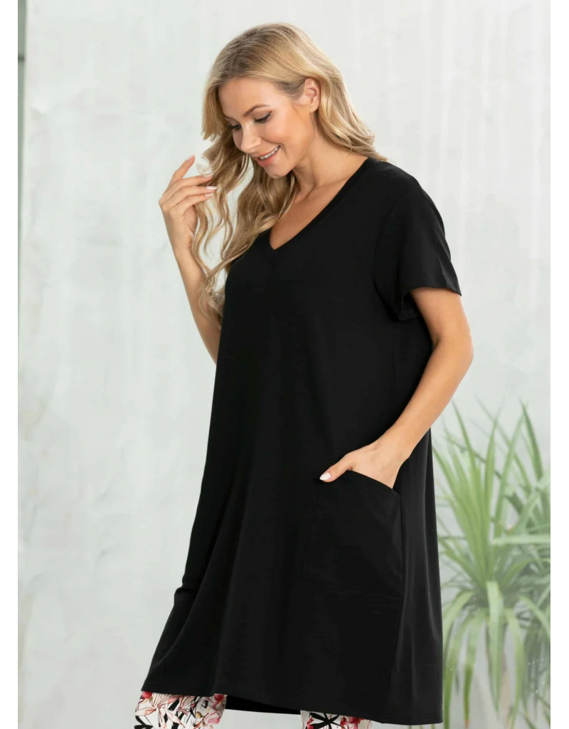 Orange Fashion Bamboo Dress