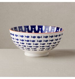 Torre & Tagus Kiri Porcelain  Bowl - Fish-56oz