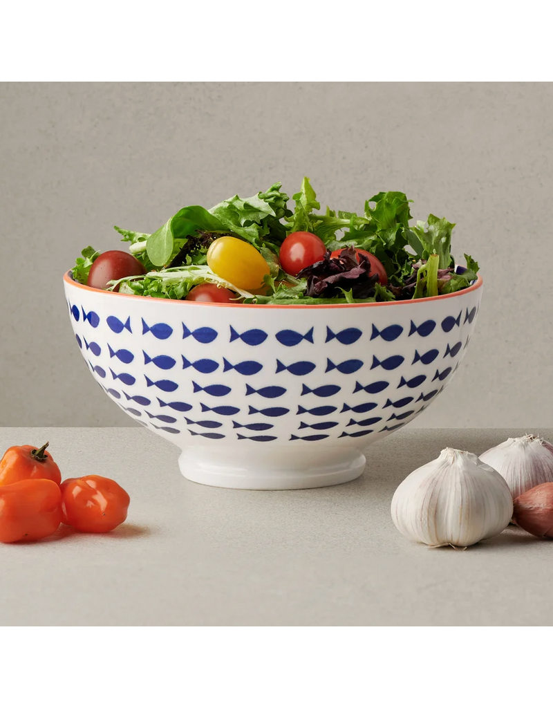 Torre & Tagus Kiri Porcelain  Bowl - Fish-56oz