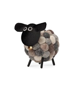 MODWOOL ModWool Felt Ball Sheep-Multi Natural