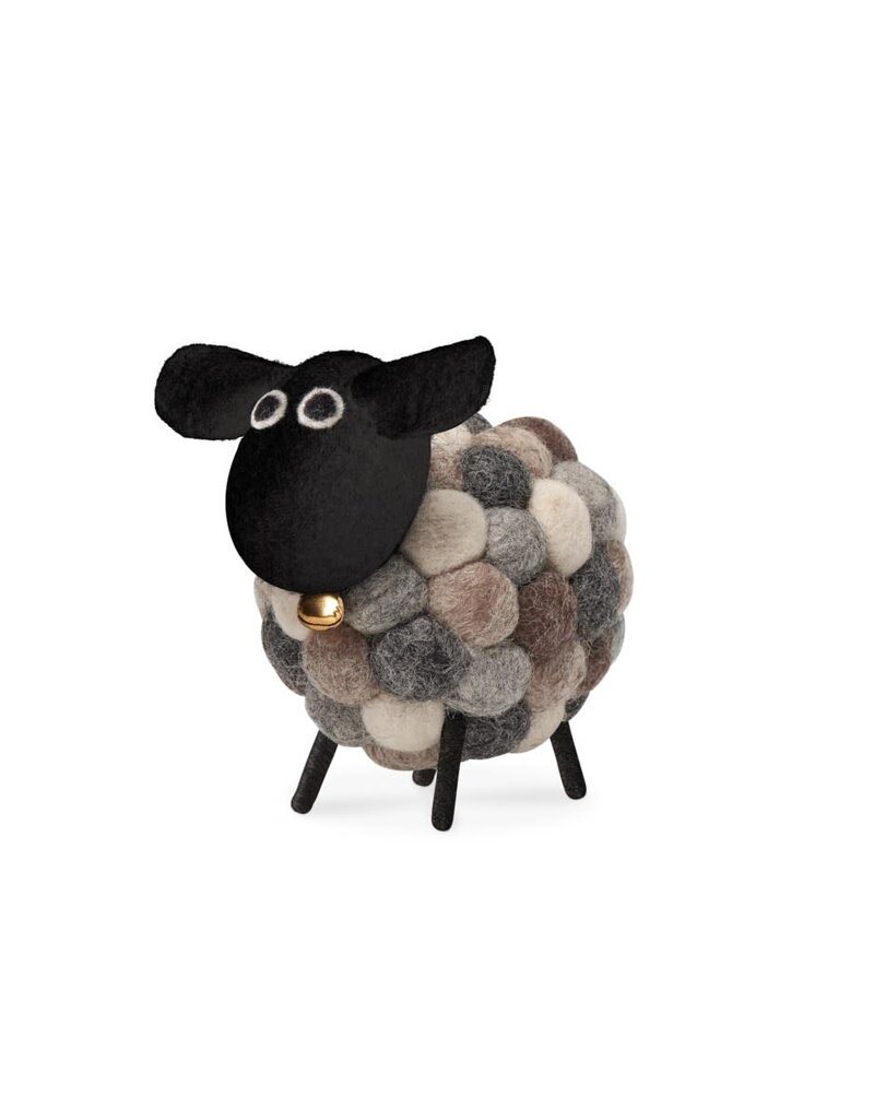 MODWOOL ModWool Felt Ball Sheep-Multi Natural