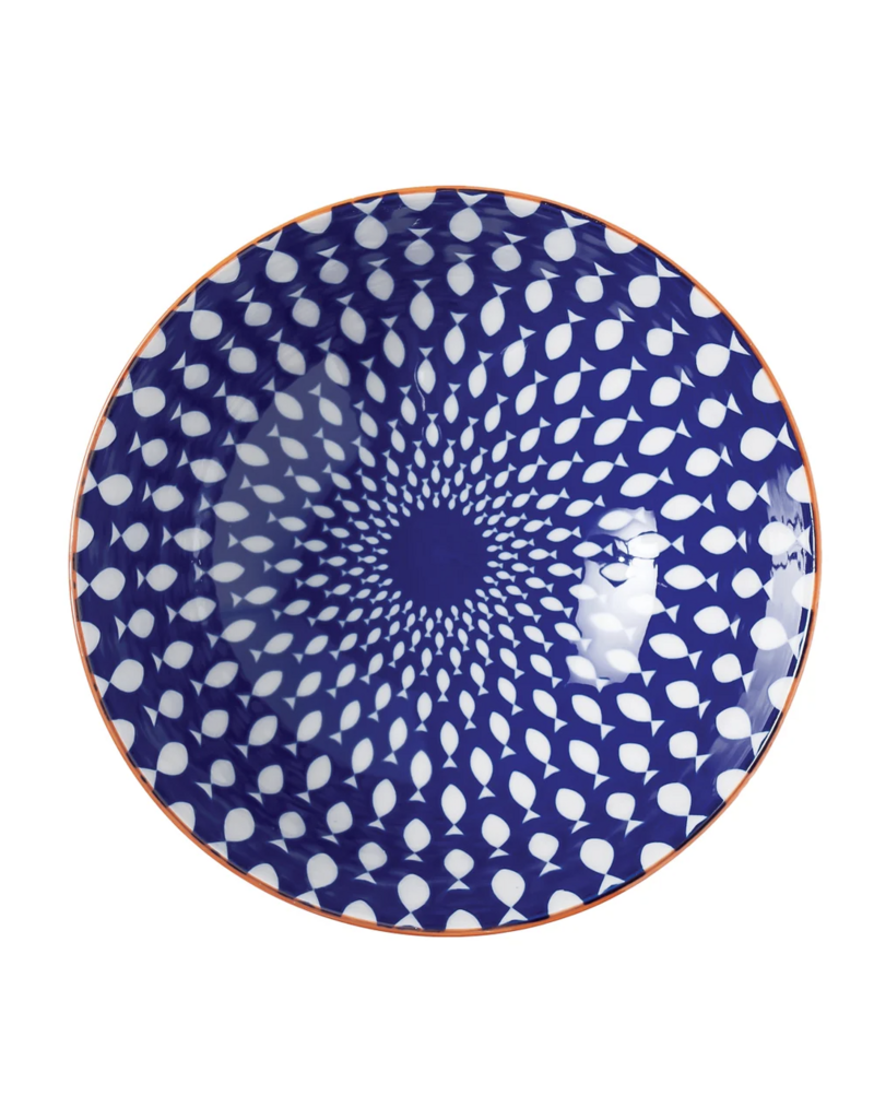 Torre & Tagus Kiri Porcelain  Bowl - Fish-56oz