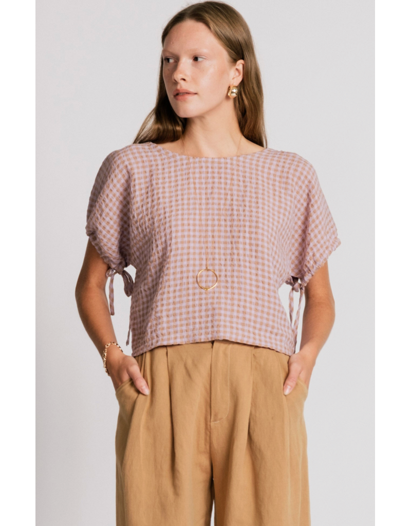 Swift Blouse-Mauve